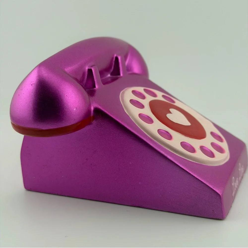 Target Spritz Metallic Pink Retro Telephone Paper Weight Decor